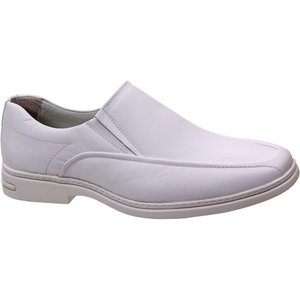 Sapato Branco Masculino Couro Belucci Pelica