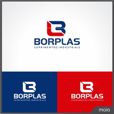 Logo Borplas Plasticos e Borrachas